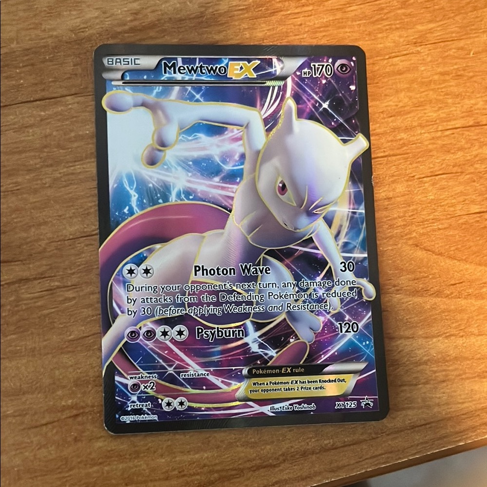 Mewtwo EX Pokémon Card